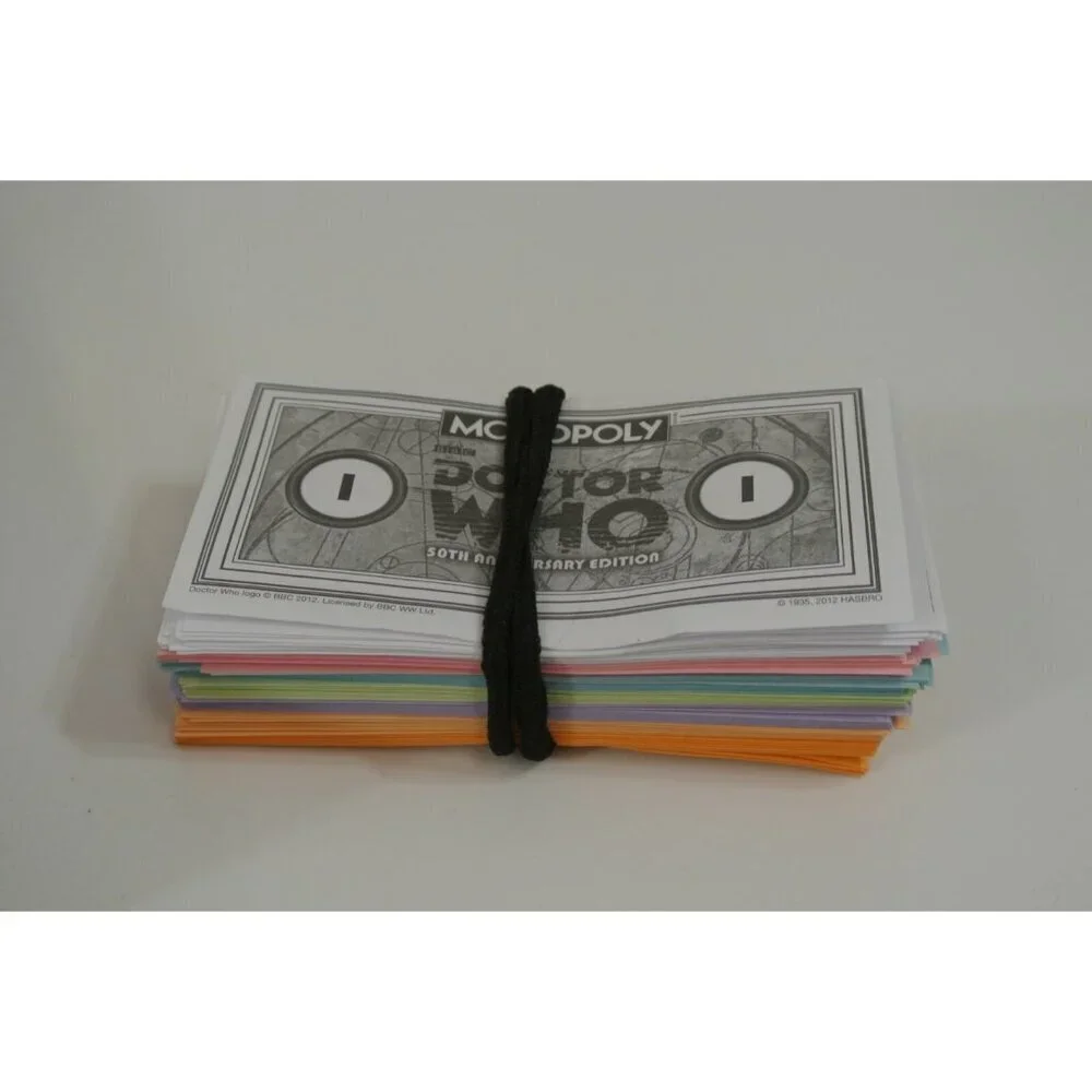 Monopoly Doctor Who Board Game BBC 50th Anniversary Edition Complete 2012 - Picture 4 of 10